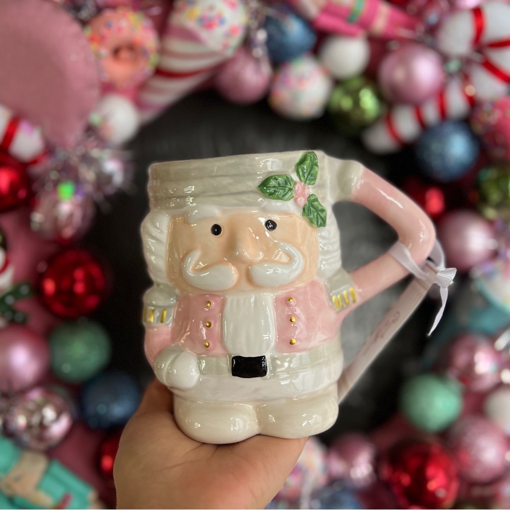 ✨NEW🩰Arlington Designs Pink Nutcracker Christmas Mug🎄 - Picture 8 of 8